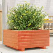 Vrtna sadilica voštano smede boje 50x50x26,5 cm od borovine