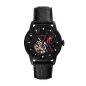 FOSSIL Analogna ura SPIDER-MAN črna