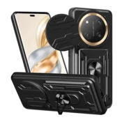 Maska Titan Ring Wallet za Honor Magic 8 Lite/ X9d crna