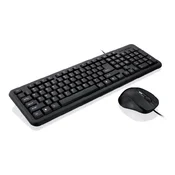 slomart iBox OFFICE KIT II tipkovnica + miška, žična, USB