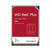 Western Digital WD 2TB 3.5 inca SATA III 64MB WD20EFPX Red Plus