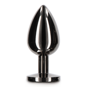 Taboom Butt Plug With Diamond Jewel Black L