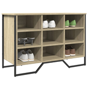 Ormaric za cipele boja hrasta 90x38x61,5 cm konstruirano drvo