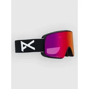 Anon M6S Black Goggle prcv sun red