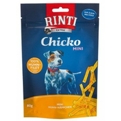 RINTI EXTRA MINI CHICKO PIŠČANEC 80 g - Rinti - Mehki mesni priboljški - Brez sladkorja