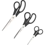 slomart Set univerzalnih škarj Dedra 3 kosi (140mm, 215mm, 245mm)
