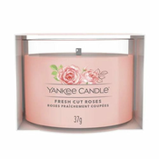 Yankee Candle Votivní svíčka , Čerstvě nařezané růže, 37 g