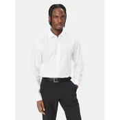 HUGO Srajca 50570285 Bela Slim Fit