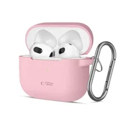 slomart Ovitek Tech-Protect Silicone Hook za Apple AirPods 3 - roza