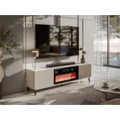 TV stol Luelia 121 (Orah + Kašmir) Orah, Kašmir, 180x52x40cm