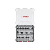 Bosch set raznih glodala, 30 komada, držac od 6 mm 2607017474