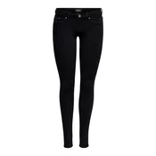 ONLY Kavbojke Coral črn denim