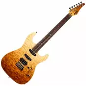 JET JS-45 ELITE FIREBURST HSS električna kitara