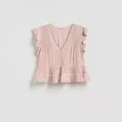 Reserved - Bluza s mešavinom viskoze