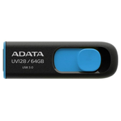 A-DATA USB flash 64GB 3.1 AUV128-64G-RBE crno-plavi