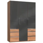 Modern Living Omara S Klasičnimi Vrati Level 36 C, Siva, Barva Hrasta