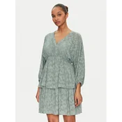 YAS Cocktail obleka Miri 26036644 Zelena Regular Fit