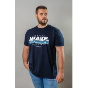 Panda4U Muška majica Wave, Teget