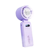 INF Prenosen ventilator 4000mAh, zložljiv 3-v-1, brezkrtačen Purple, (5000324861)