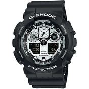 CASIO G-SHOCK GA 100BW-1A
