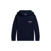 Polo Ralph Lauren pulover s kapuco otroški bombažen