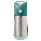 b.box Termos za pitje s slamico 350 ml - Emerald Forest