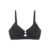 LASCANA Bikini zgornji del  črna