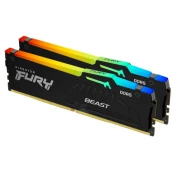 Kingston DDR5 64GB (2x32GB) 6000MHz FURY BEAST RGB KF560C30BBEAK2-64