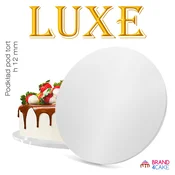 shumee Podstavek za torto, bel, 30 cm, debelina torte 1,2 cm, luksuzni, Brand4Cake