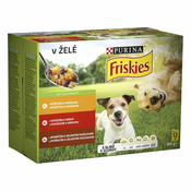 Friskies ADULT Dog multipack hovezí/kure/jehnecí v želé 6x (12x100g)