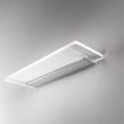 Linea Light Vitka stenska svetilka LED, eloksiran aluminij, aluminij, PMMA, - Dnevna soba/jedilnica - anodiziran aluminij