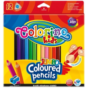 Olovke u boji Colorino Kids - Jumbo, 12 boja