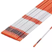 VEVOR Označevalci za dovoz 100 kosov 079x1215 cm oranžni
