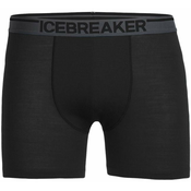 Icebreaker muške bokserice Anatomica 1030290101, crna, M