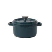 NOIS Litoželezni lonec Tierra 24 cm 4 l morsko modra NOIS