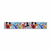 Decofun Samolepilna meja MICKEY MOUSE Stripe 15cm x 5m