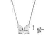 FOSSIL Set nakita Sutton srebrna/transparentna