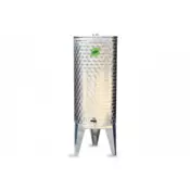 Uspravna posuda za rakiju Savacoop 100 l - Inox