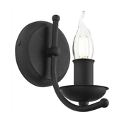 Zidna lampa LUCY 1xE14/60W/230V crna
