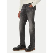 HUGO Jeans hlače 50568074 Siva Extra Slim Fit