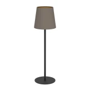 Eglo 901129 - Namizna svetilka FIORANA 1xE14/40W/230V črna/rjava