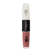 Dermacol 16H Lip Colour Extreme Long-Lasting Lipstick dolgo obstojna šminka in glos za ustnice 2v1 8 ml Odtenek 31