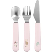 Rosti Mepal Set otroški jedilni pribor Mio Fairy Garden / 3-delni / inox, abs