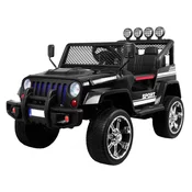 Mamido Avto na akumulator Jeep Raptor 4x4 12V10Ah črne barve