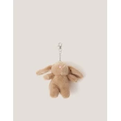 Monsoon Privezak za ranac za devojcice Teddy, Braon