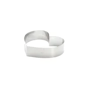 Heart-shaped cookie cutter, stainless steel, 14 cm - de Buyer