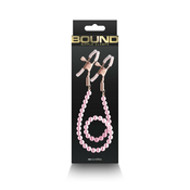 Bound - Nipple Clamps - DC1 - Pink, NSTOYS1081 / 0766