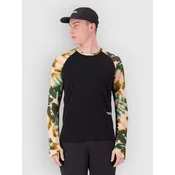 Mons Royale Temple Merino Long Sleeve Base Layer Top black
