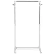 Homestar Oblekalni regal 685x42x87-145 cm bel