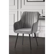 Hanah Home Set stolica Nova, 46x89x44 cm, 2 komada, Sive